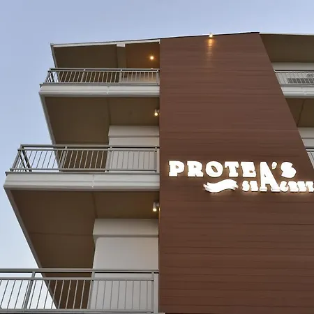 Protea'S Seacret Sea View Studios Paralía Zewnętrze zdjęcie